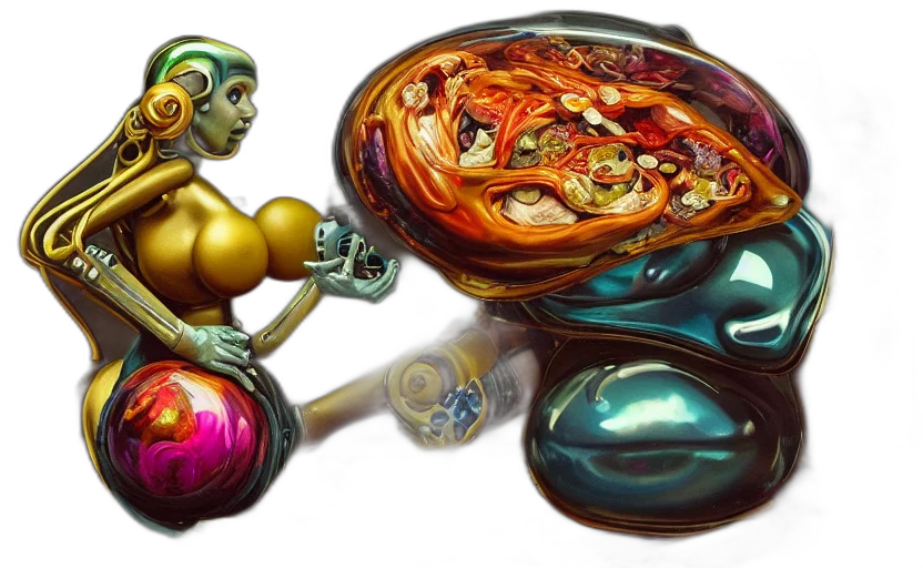 jewelry, food, concept art, fantasy art transparent PNG cut-out