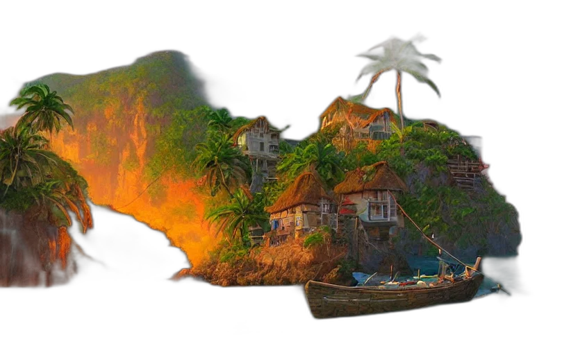 concept art, 3d render, photorealistic, fantasy art transparent PNG cut-out