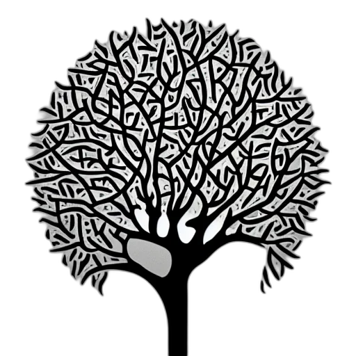 tree, crown, staff, hair transparent PNG cut-out