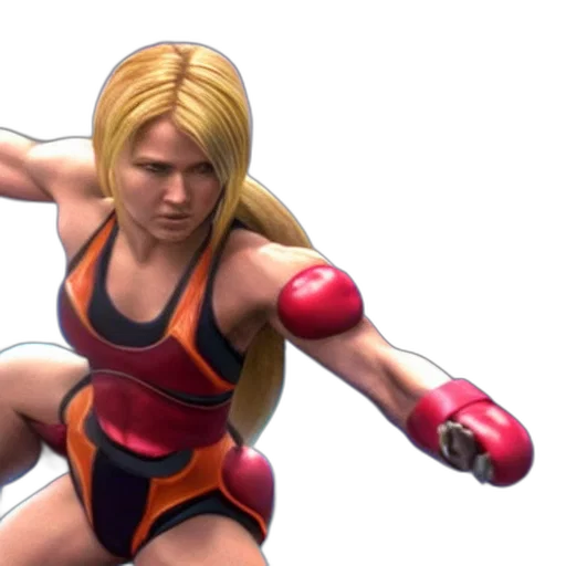 3d render, concept art, photorealistic, comic book art, cinematic, still, ronda, rousey transparent PNG cut-out