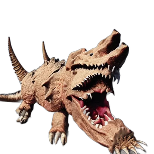 dragon, creature, animal, weapon, 3d render, concept art, photorealistic, pixel art transparent PNG cut-out