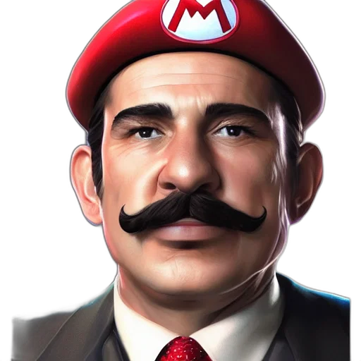 face, hat, animal, staff, concept art, photorealistic, fantasy art, cartoon transparent PNG cut-out