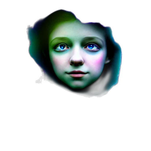 face, mask, creature, crown transparent PNG cut-out