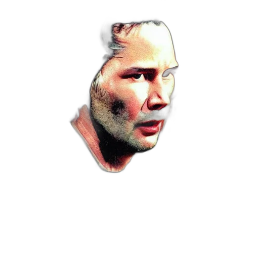 face, mask, hair, robot transparent PNG cut-out