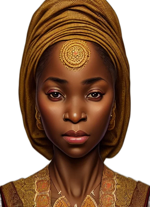 face, crown, jewelry, fantasy art, photorealistic, concept art, comic book art, golden transparent PNG cut-out