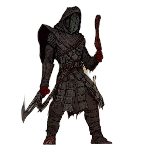 sword, staff, weapon, mask transparent PNG cut-out