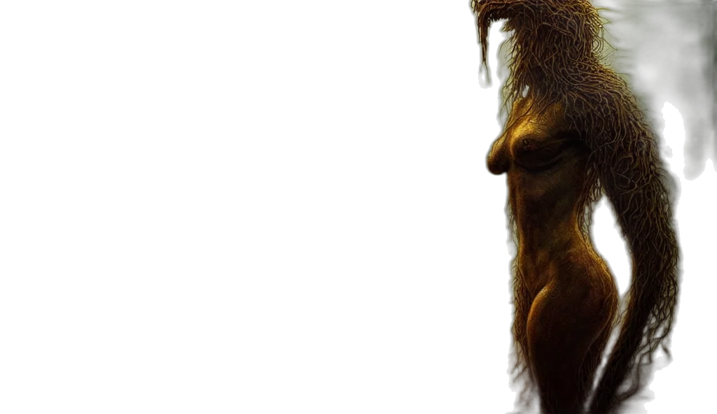 face, mask, creature, animal, photorealistic, 3d render, concept art, epic transparent PNG cut-out