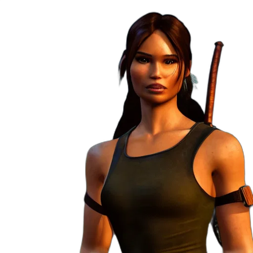 staff, weapon, concept art, 3d render transparent PNG cut-out