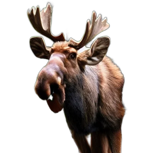 animal, creature, staff, crown, photorealistic, 3d render, concept art, fantasy art transparent PNG cut-out