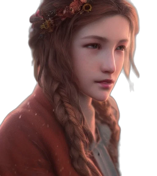 face, crown, dragon, photorealistic transparent PNG cut-out