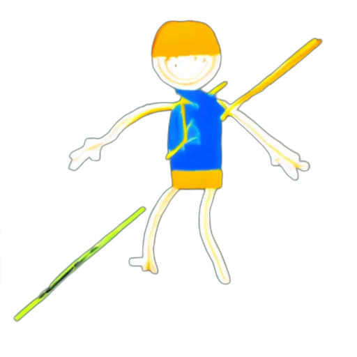 staff, sword, weapon, umbrella, pixel art, concept art, 3d render, fantasy art transparent PNG cut-out
