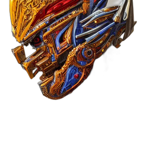 mask, jewelry, crown, sword, fantasy art, 3d render, photorealistic, concept art transparent PNG cut-out