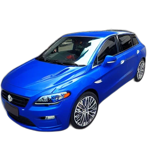 car, 3d render, photorealistic, future transparent PNG cut-out