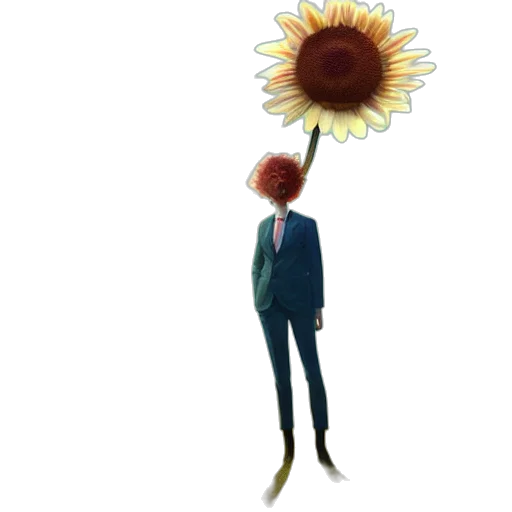 flower, staff, umbrella, crown, concept art, 3d render, photorealistic, watercolor transparent PNG cut-out