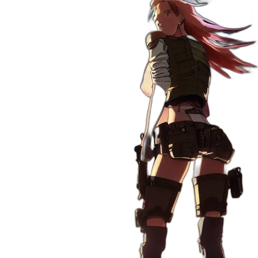 weapon, sword, staff, concept art, pixel art, fantasy art, cyberpunk, red transparent PNG cut-out
