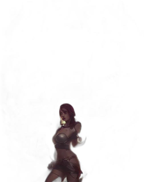 dress, staff, robot, creature, concept art, 3d render, fantasy art, pixel art transparent PNG cut-out