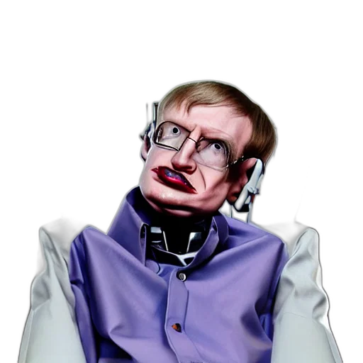 robot, face, staff, creature transparent PNG cut-out