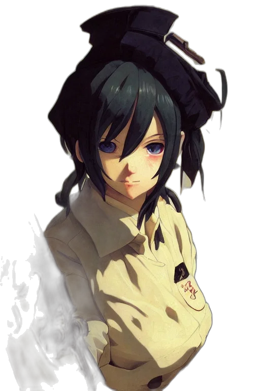 face, jacket, staff, mask, anime, photorealistic, pixel art, concept art transparent PNG cut-out