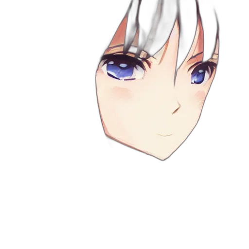 face, mask, hair, creature transparent PNG cut-out