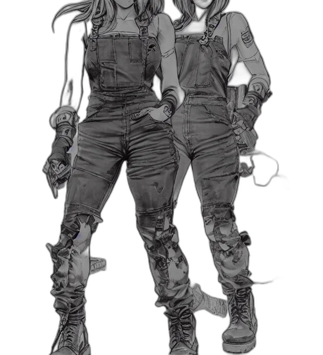 weapon, staff, concept art, cyberpunk, comic book art, pencil sketch, monochrome, full transparent PNG cut-out