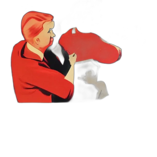 animal, staff, mask, jacket transparent PNG cut-out