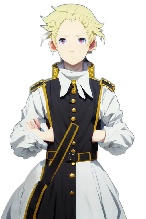 staff, sword, weapon, jacket, anime, concept art, pixel art, cartoon transparent PNG cut-out
