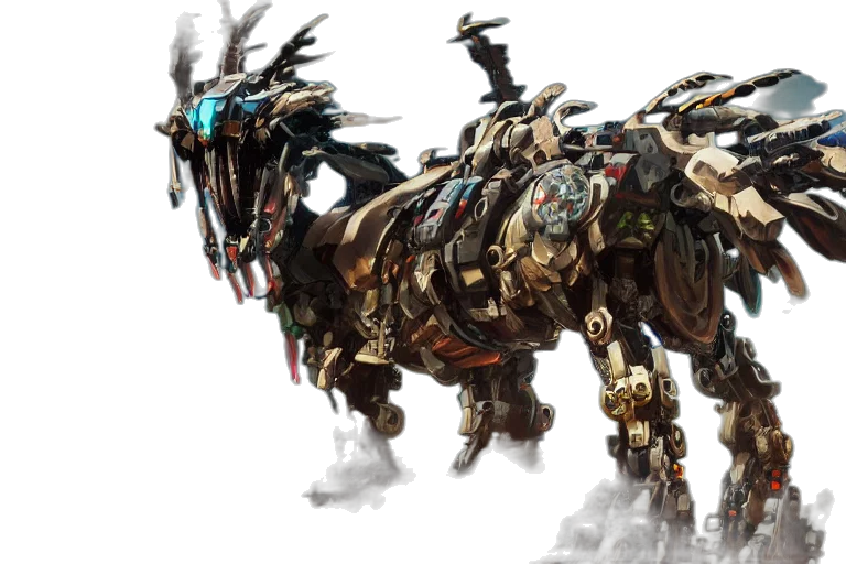 dragon, animal, creature, weapon, concept art, fantasy art, 3d render, photorealistic transparent PNG cut-out