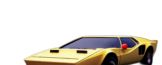 car, animal, weapon, 3d render, concept art, photorealistic, pixel art, golden transparent PNG cut-out