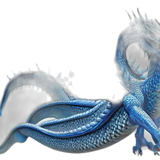 dragon, creature, animal, staff, fantasy art, concept art, 3d render, photorealistic transparent PNG cut-out