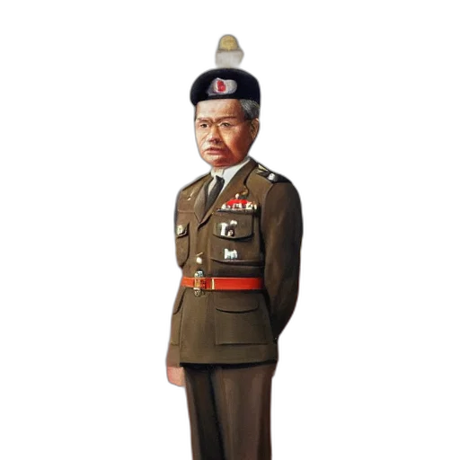 staff, hat, jacket, face transparent PNG cut-out