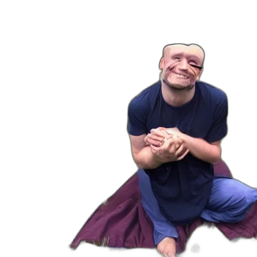 face, creature, mask, dress transparent PNG cut-out