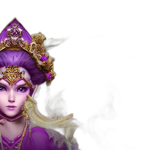 crown, staff, mask, jewelry, fantasy art, concept art, 3d render, photorealistic transparent PNG cut-out