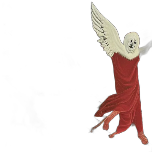 mask, staff, creature, dress transparent PNG cut-out