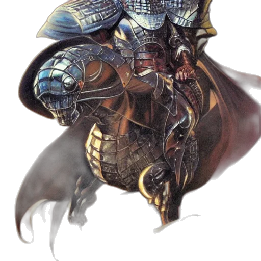 mask, dragon, robot, sword, concept art, fantasy art, photorealistic, 3d render transparent PNG cut-out