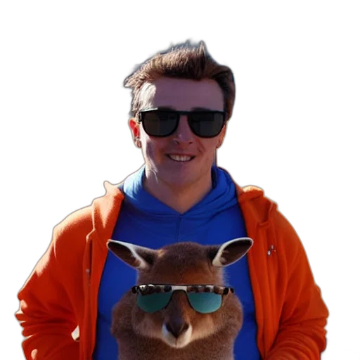 animal, jacket, staff, creature transparent PNG cut-out
