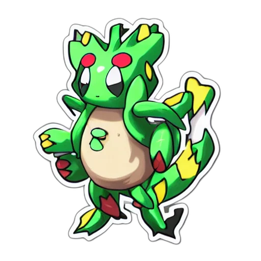 dragon, creature, crown, staff transparent PNG cut-out