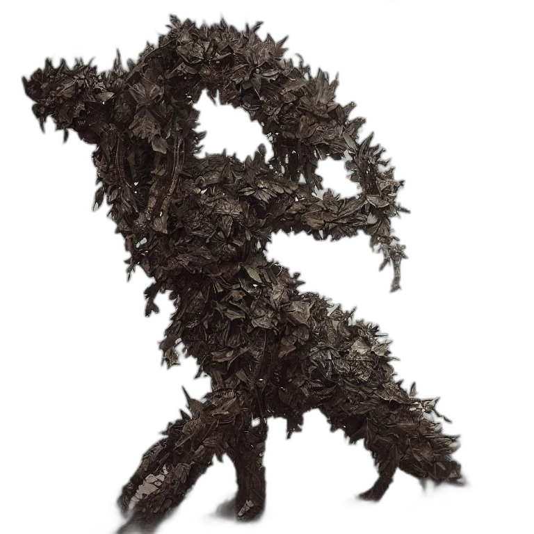 dragon, creature, hair, animal transparent PNG cut-out