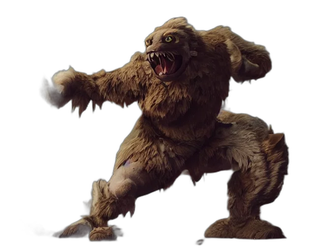 creature, animal, concept art, fantasy art, 3d render, photorealistic, gerald, rivia transparent PNG cut-out