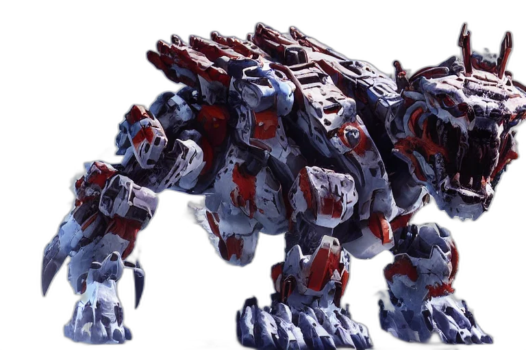 robot, dragon, animal, weapon transparent PNG cut-out
