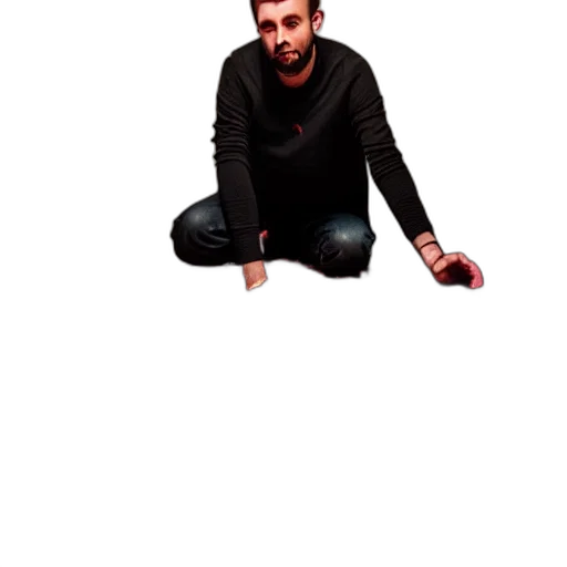 jacket, staff, robot, weapon, concept art, pixel art, 3d render, photorealistic transparent PNG cut-out