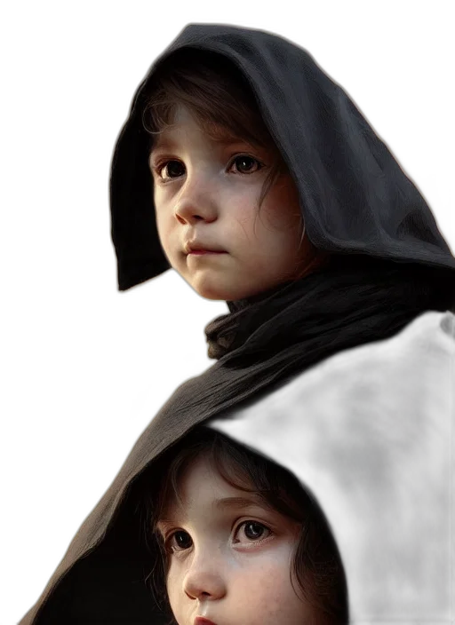 face, mask, weapon, photorealistic, concept art, 3d render, oil painting, dark transparent PNG cut-out