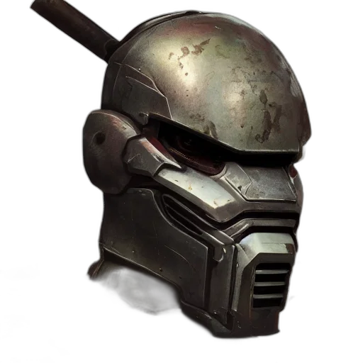 mask, robot, weapon, hat transparent PNG cut-out