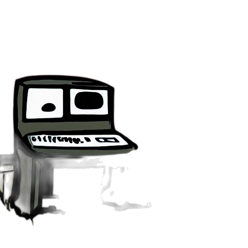 robot, furniture, weapon, creature, pixel art, cartoon, 3d render, concept art transparent PNG cut-out