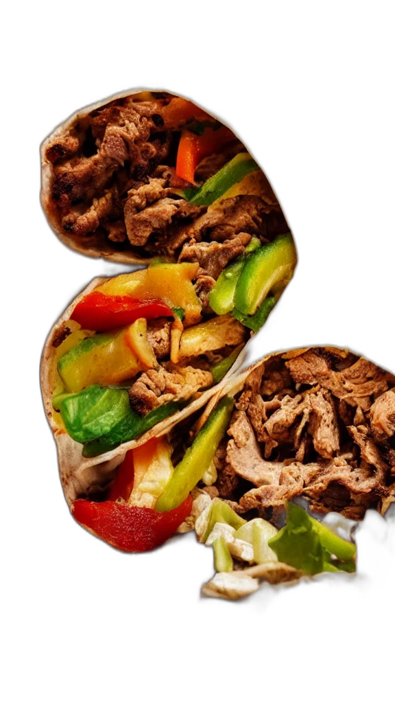 food, hat, shoes, photorealistic transparent PNG cut-out