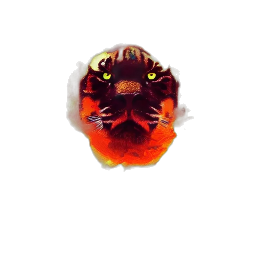 mask, creature, dragon, animal, watercolor, photorealistic, concept art, 3d render transparent PNG cut-out