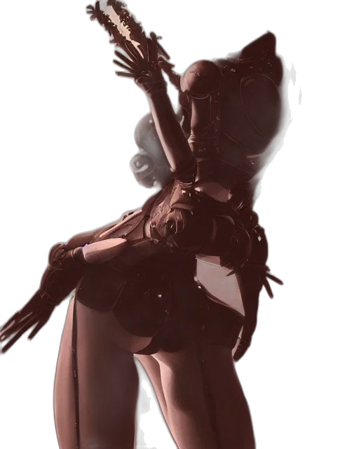 dress, mask, staff, crown transparent PNG cut-out