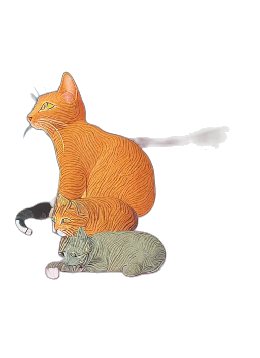 animal, watercolor, concept art, photorealistic transparent PNG cut-out