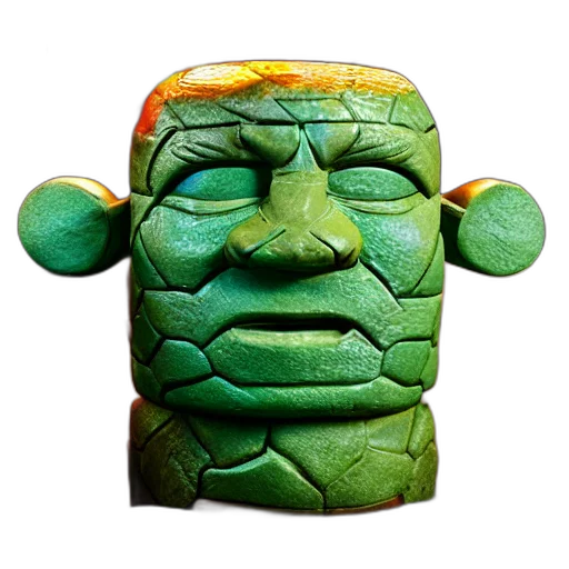 mask, face, creature, crown, 3d render, concept art, fantasy art, photorealistic transparent PNG cut-out