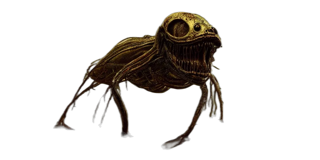 creature, animal, mask, robot, concept art, fantasy art, photorealistic, 3d render transparent PNG cut-out