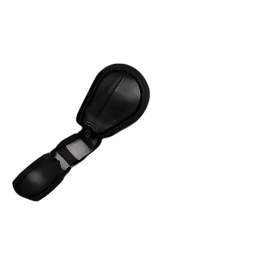 staff, weapon, umbrella, jewelry, 3d render, flattened, black, canisters transparent PNG cut-out